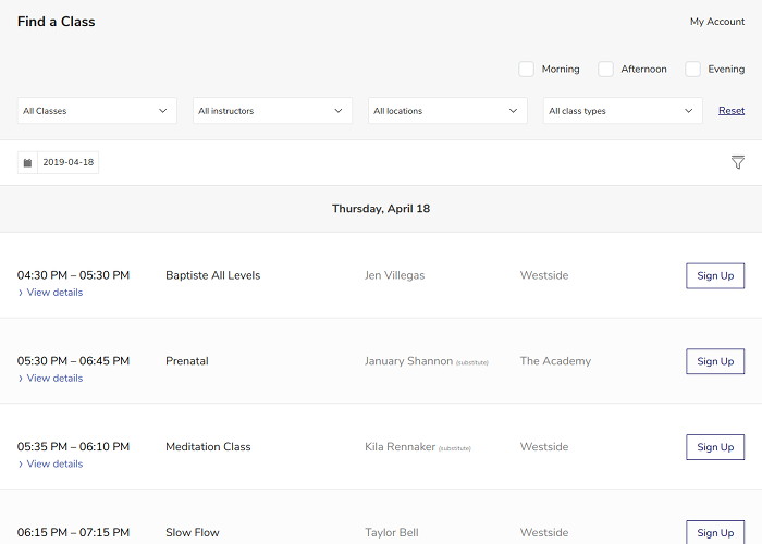 MBO Schedule Integration