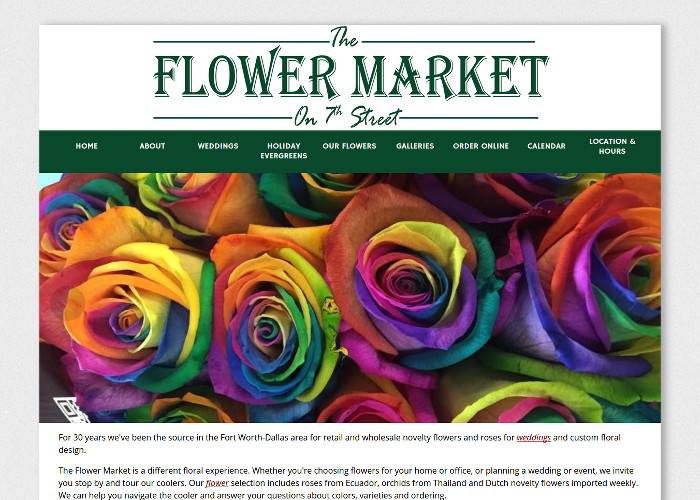The Flower Market on 7th Street | Smat Web Design The Flower Market on 7th Street | Smat Web Design