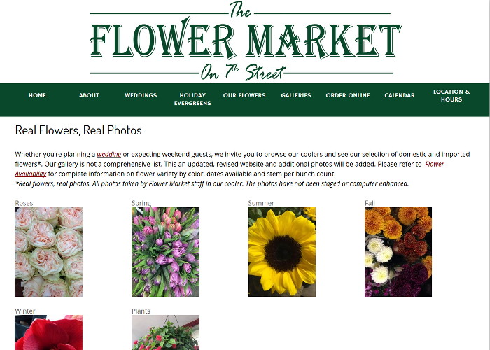 The Flower Market on 7th Street